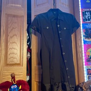 Button up dress